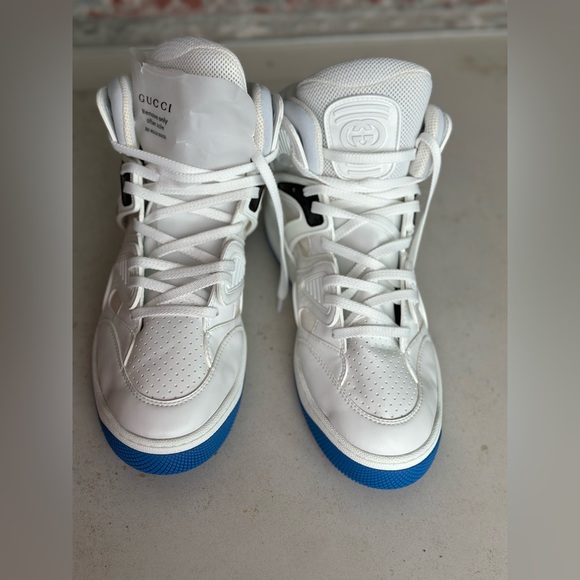 Gucci Basket high-top sneakers men’s US size 8 - Picture 7 of 16